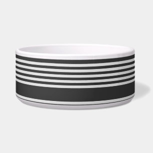 Light grey and charcoal five stripes pattern