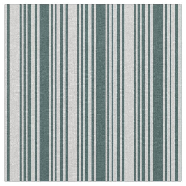 Light Grey and Dark Slate Grey Coloured Pattern Fabric (Close Up)
