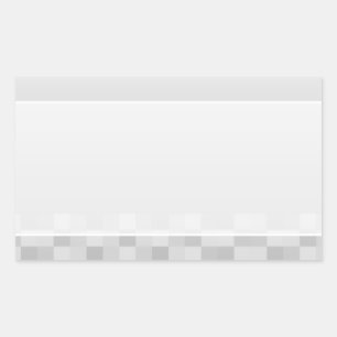 Light Grey and White Squares Pattern. Sticker