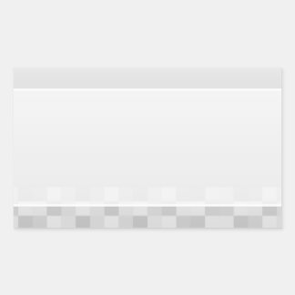 Light Grey and White Squares Pattern. Sticker