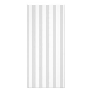 Light Grey and White Stripes Rack Card