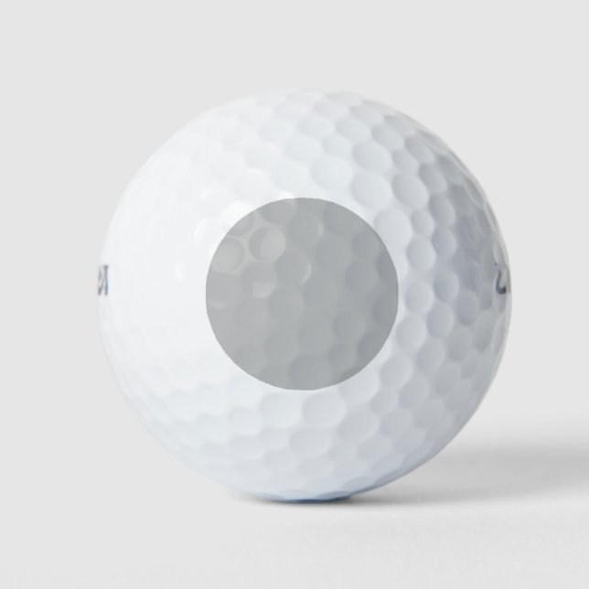 Light Grey #C1C1C1, Kangaroo Golf Balls (Front)