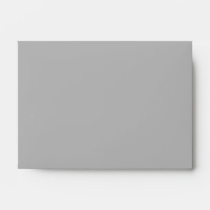 Light Grey Daisy Customizable Wedding Envelopes