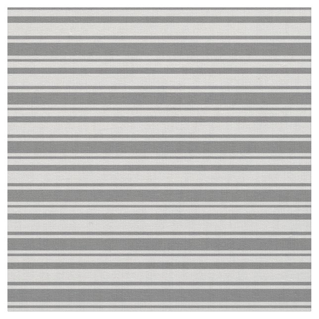 Light Grey & Dim Grey Pattern Fabric (Close Up)