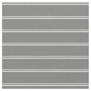 Light Grey & Dim Grey Striped/Lined Pattern Fabric