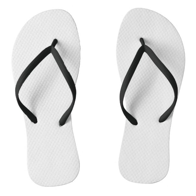 Light Grey #E6E6E6, Grey Goose Flip Flops (Footbed)