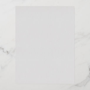 Light Grey #E6E6E6, Grey Goose Foil Holiday Postcard