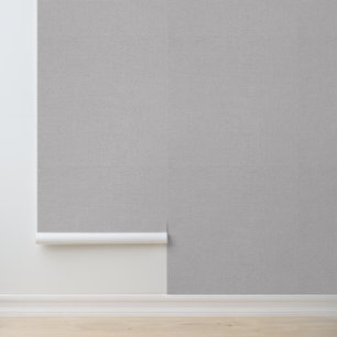 Light Grey Faux Linen Wallpaper