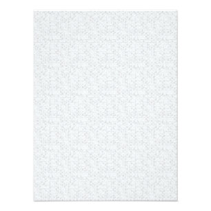Light Grey Geometric Floral Modern Summer Pattern Photo Print