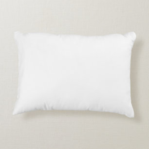 Light Grey Geometric Floral Pattern Accent Pillow