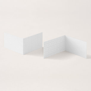 Light Grey Geometric Tile Pattern Business Card