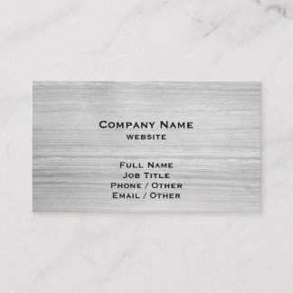 Light Grey Granite Business Card