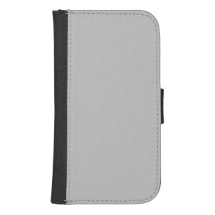 Light Grey, Grey Nickel Wallet Case