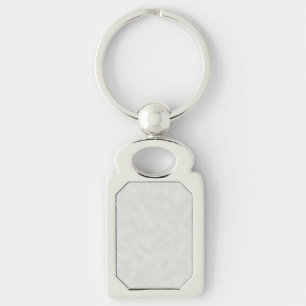 Light Grey Parchment Texture Background Keychain