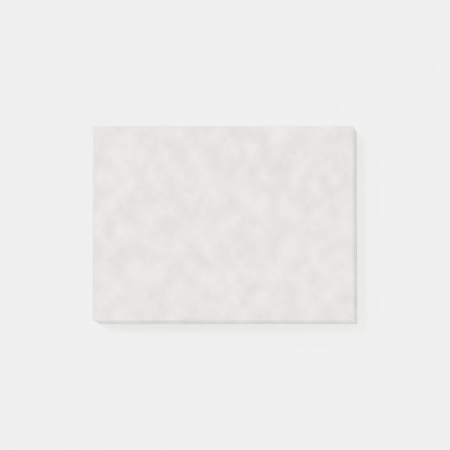 Light Grey Parchment Texture Background Post-it Notes (Front)