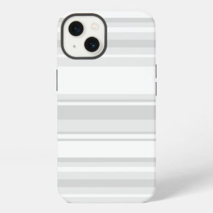 Light grey stripes Case-Mate iPhone case