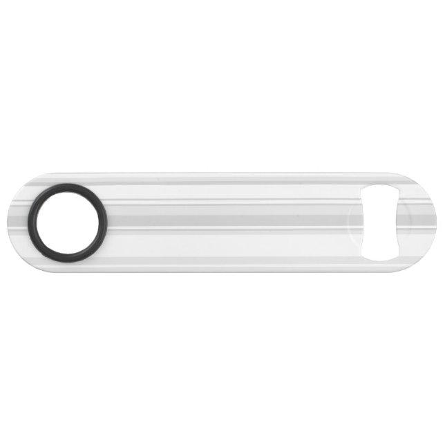 Light grey stripes speed bottle opener (Front (Horizontal))