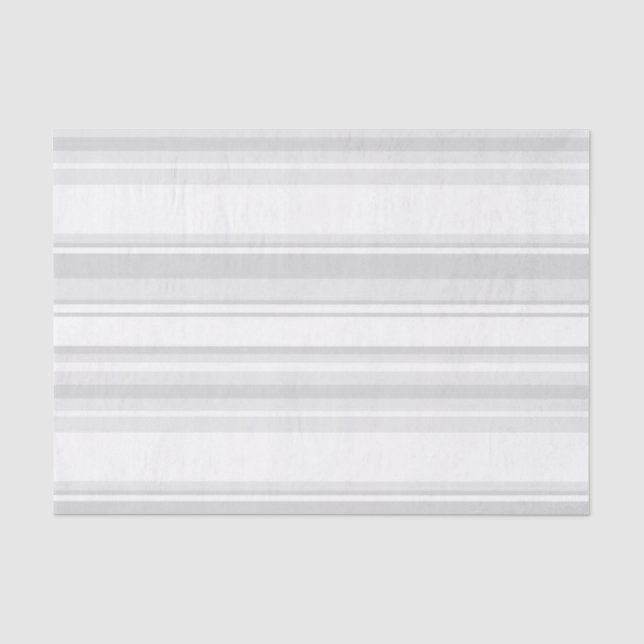 Light grey stripes tissue paper (Front)