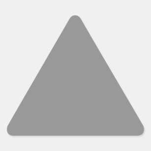 Light Grey Triangle Sticker