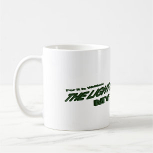 Light Hath Become My Saviour - Green Coffee Mug