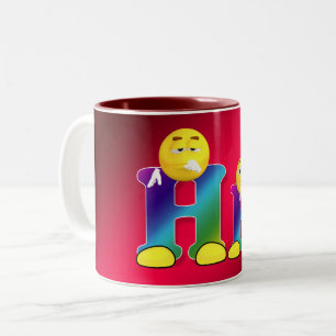 Light Heart Two-Tone Coffee Mug