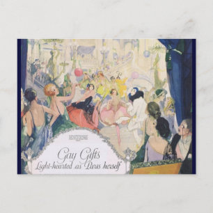 Light-hearted as Paris Herself Postcard