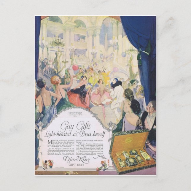 Light-hearted as Paris Herself Postcard (Front)