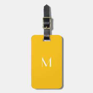 light honey amber - add monogram luggage tag