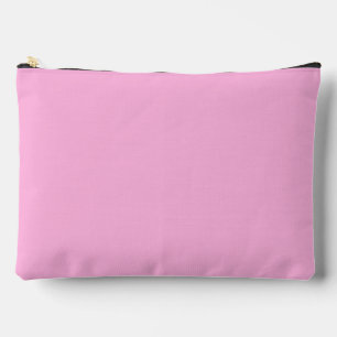 Light Hot Pink Solid Colour Accessory Pouch