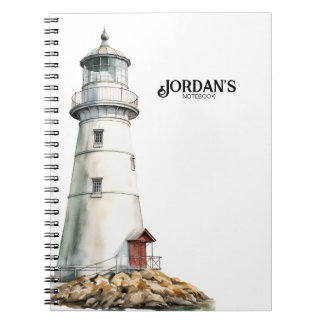 Light house lightbrown 1  notebook