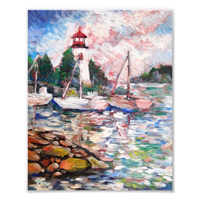 Light House Photo Print (Front)