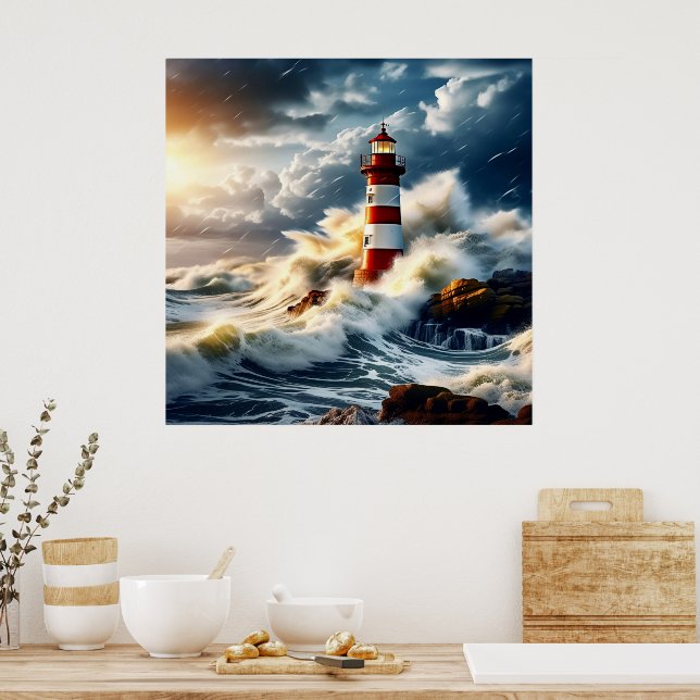 Light House Poster (Kitchen)