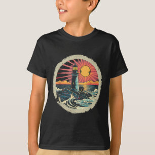 Light House Seaside House Sailing Boating Sea Ligh T-Shirt