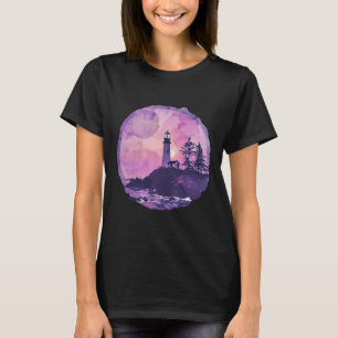 Light House Seaside House Sailing Boating Sea Ligh T-Shirt