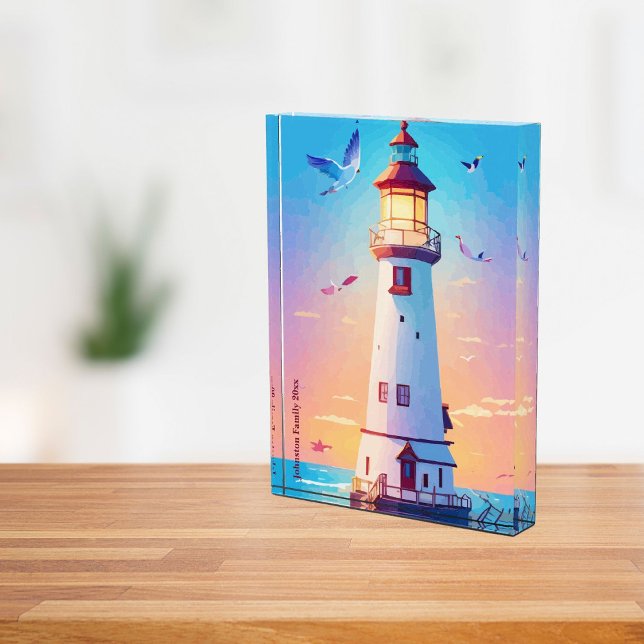 Light House Tabletop Décor Photo Block (Creator Uploaded)