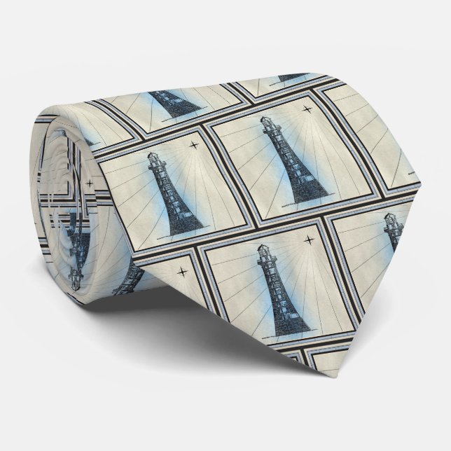 light house tie (Rolled)