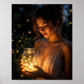 Light in Her Hands Poster