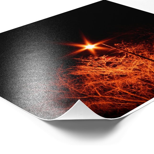 Light in the dark photo print (Corner)