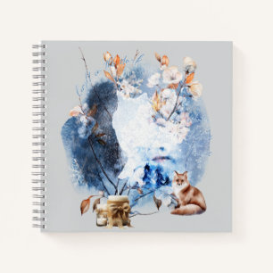 Light In The Dark Winter Solstice Magic Notebook
