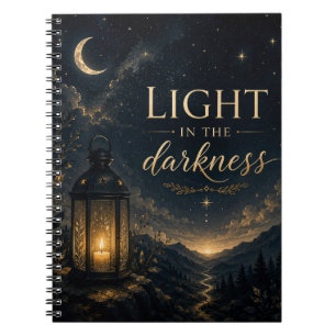 Light in the Darkness Inspirational Notebook