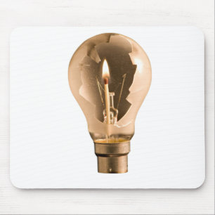 Light in the darkness mouse pad