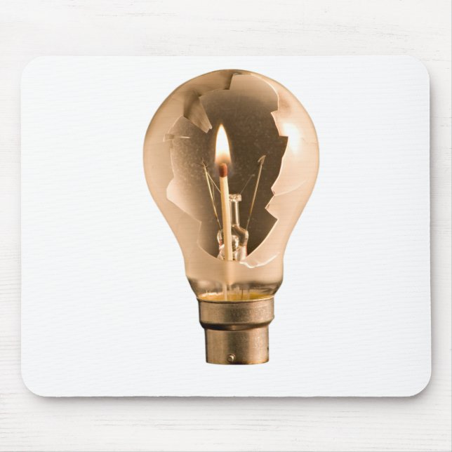 Light in the darkness mouse pad (Front)