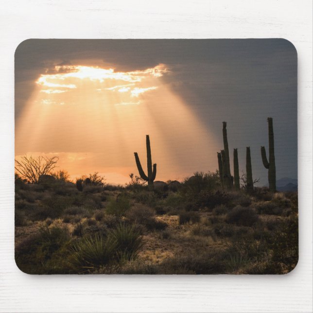 Light in the Desert Mouse Pad (Front)
