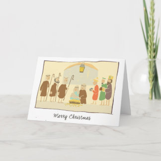 Light In The Stable Holiday Card