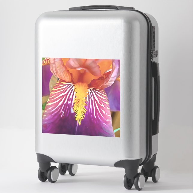 Light Iris Macro Artistic Abstract (Suitcase)