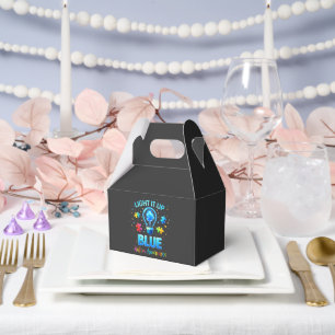 Light It Up Blue Autistic Autism Awareness Favor Box