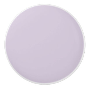 Light Lavender Ceramic Knob
