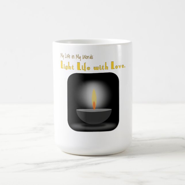 Light Life with Love Mug (Center)