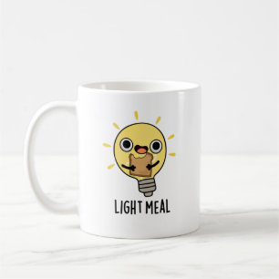 Light Meal Funny Electric Bulb Pun  Coffee Mug