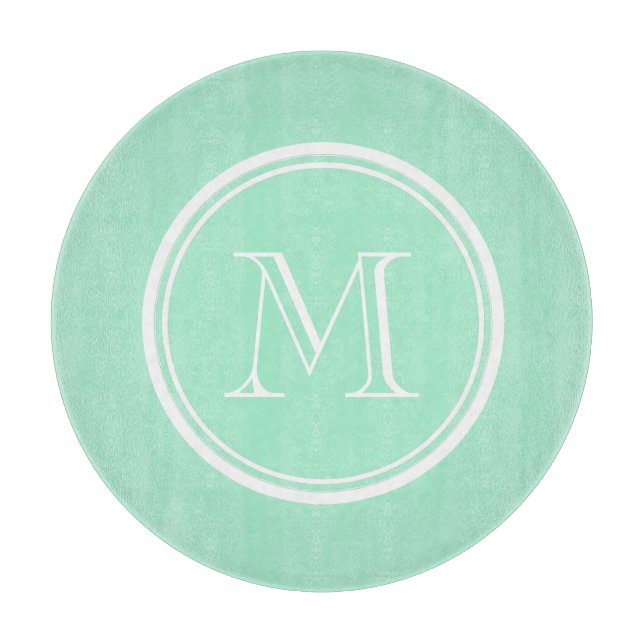 Light Mint Green High End Coloured Cutting Board (Front)